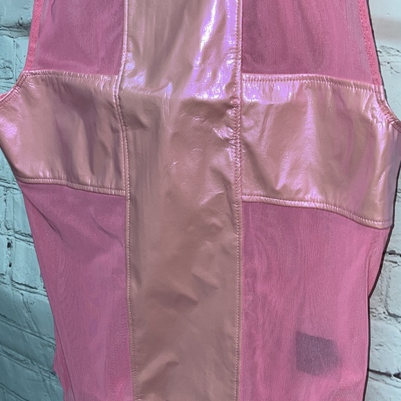 Iron Fist/24 Hours “Nun Fux Given” Sexy Pink Bodysuit - Picture 8 of 16